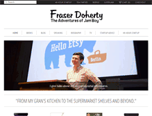 Tablet Screenshot of fraserdoherty.com